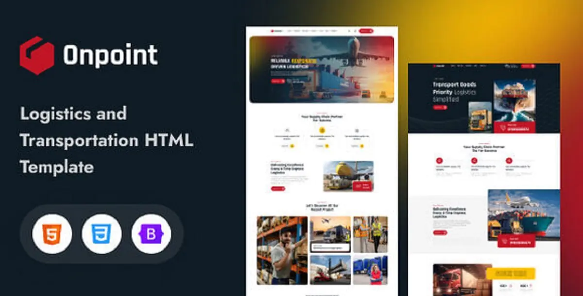 Onpoint – Logistics and Transportation HTML