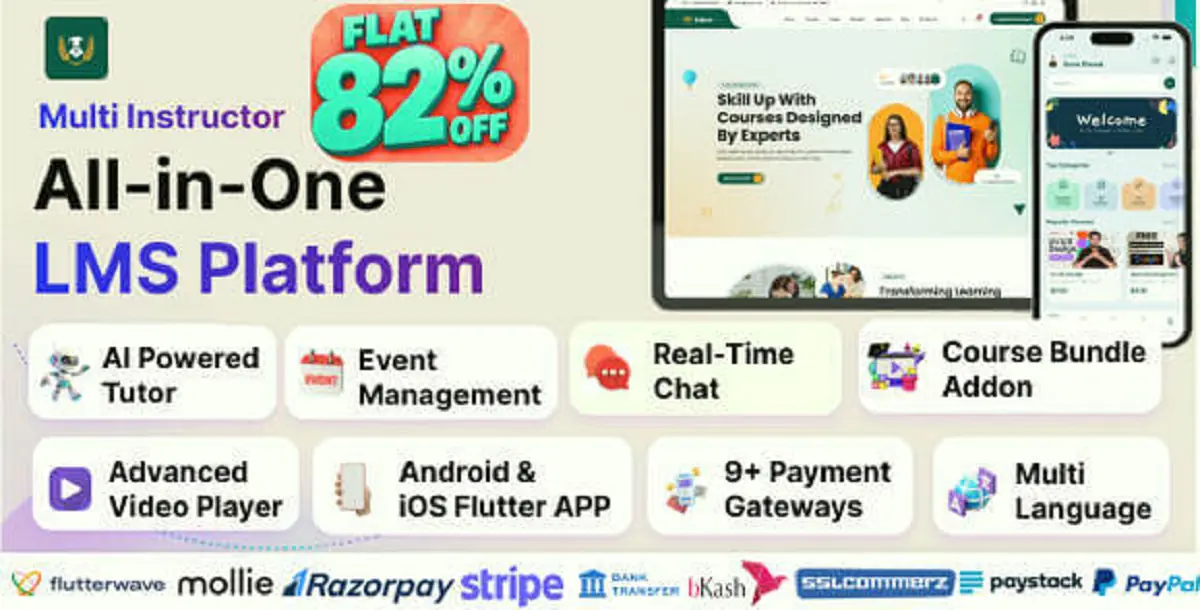 EduEx – The Ultimate Learning Management System (LMS) with Flutter Mobile App