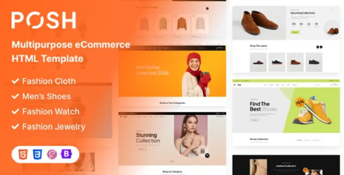 eCommerce HTML Template