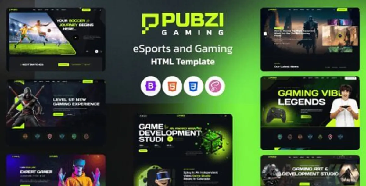 eSports and Gaming HTML Template