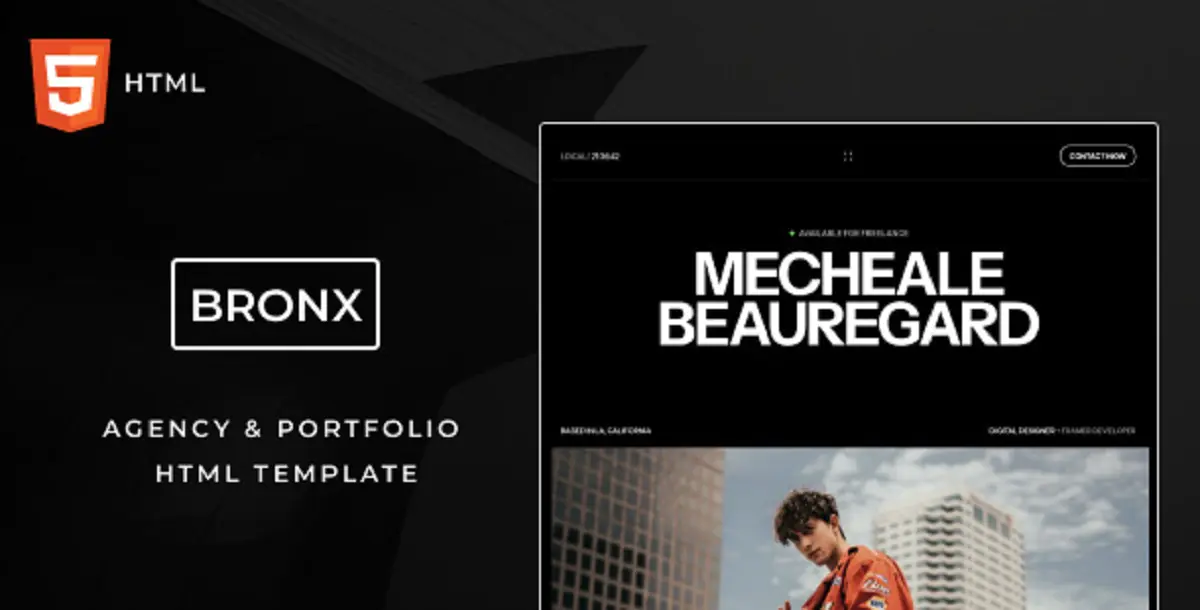 Personal Portfolio HTML Template