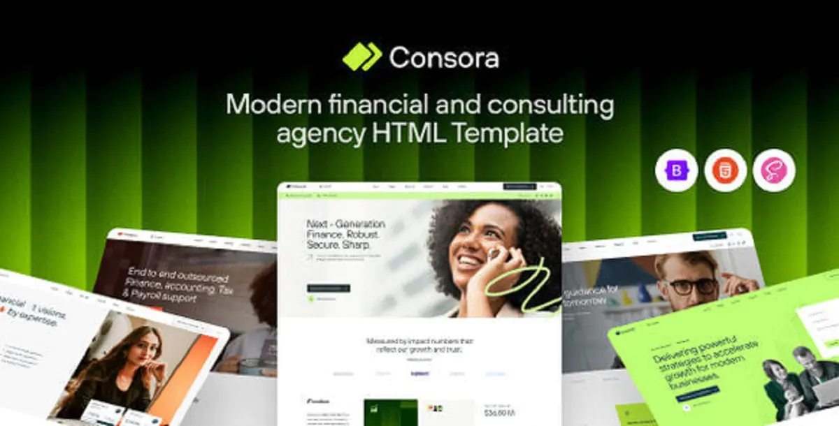 Business Finance & Consulting HTML Template