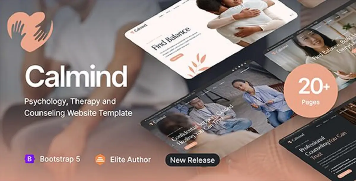 Psychology, Therapy and Counseling HTML Template