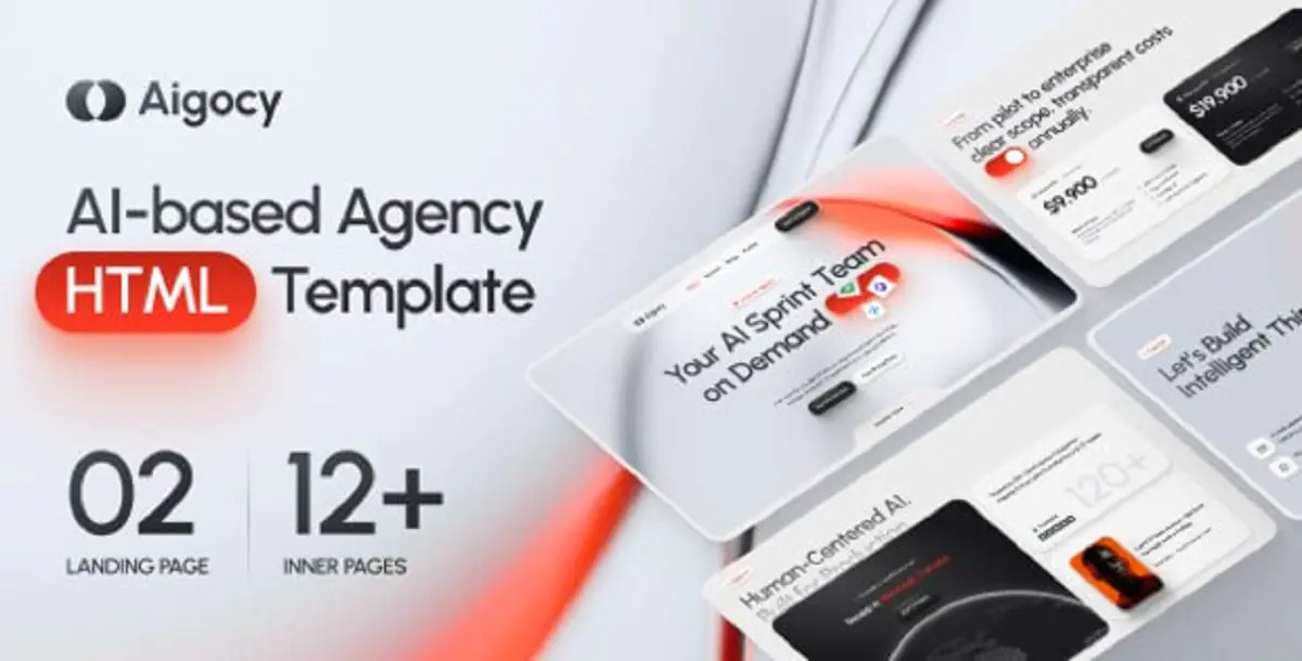 AI Agency & SaaS HTML Template