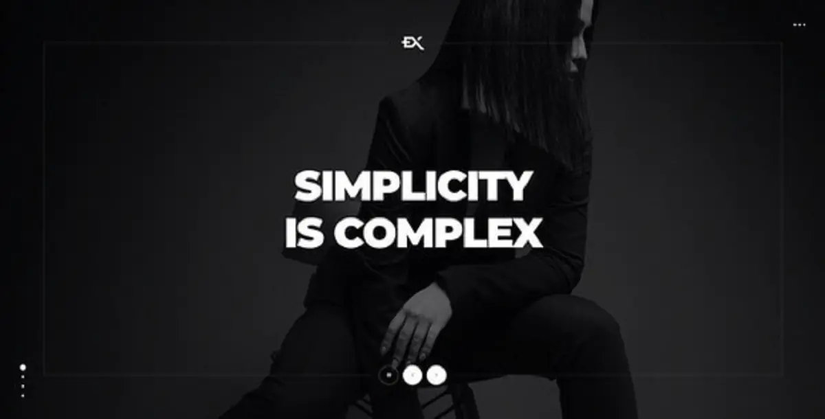 One Page Portfolio Template