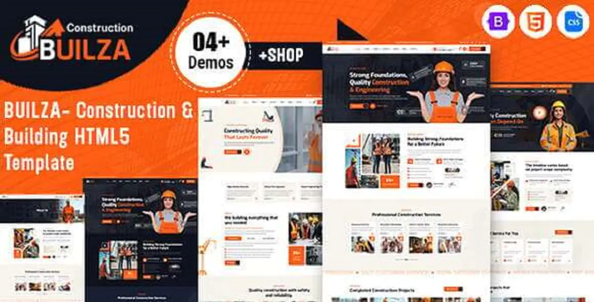 Construction & Building HTML5 Template